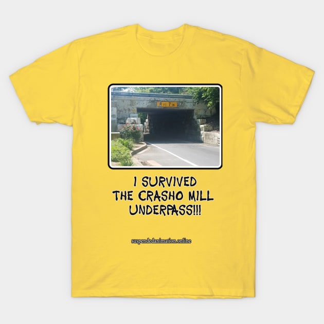 Casho Mill Underpass Survivor T-Shirt by tyrone_22